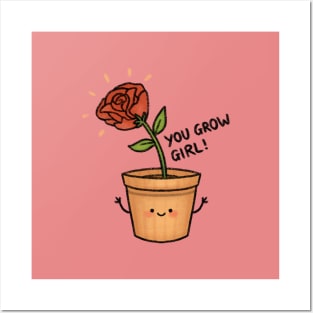 You Grow Girl! Posters and Art